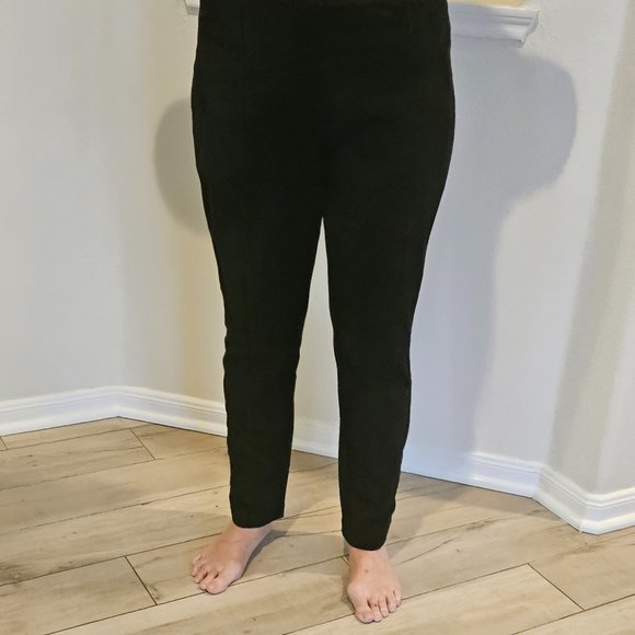 Faux Suede and Power Stretch Pants by Calvin Klein - Picture 4 of 10